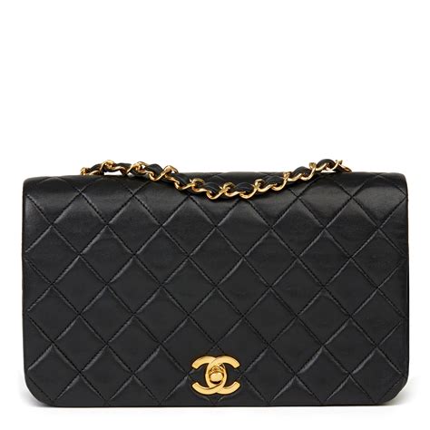 chanel vintage mini full flap|Chanel classic flap small price.